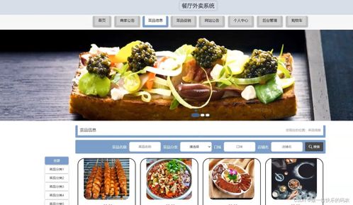基于Java的餐飲外賣管理系統(tǒng)設計與實現(xiàn)
